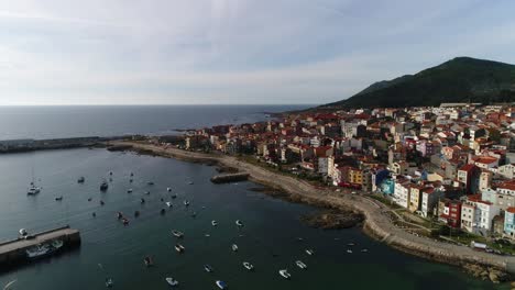4k aerial footage of spanish coast
