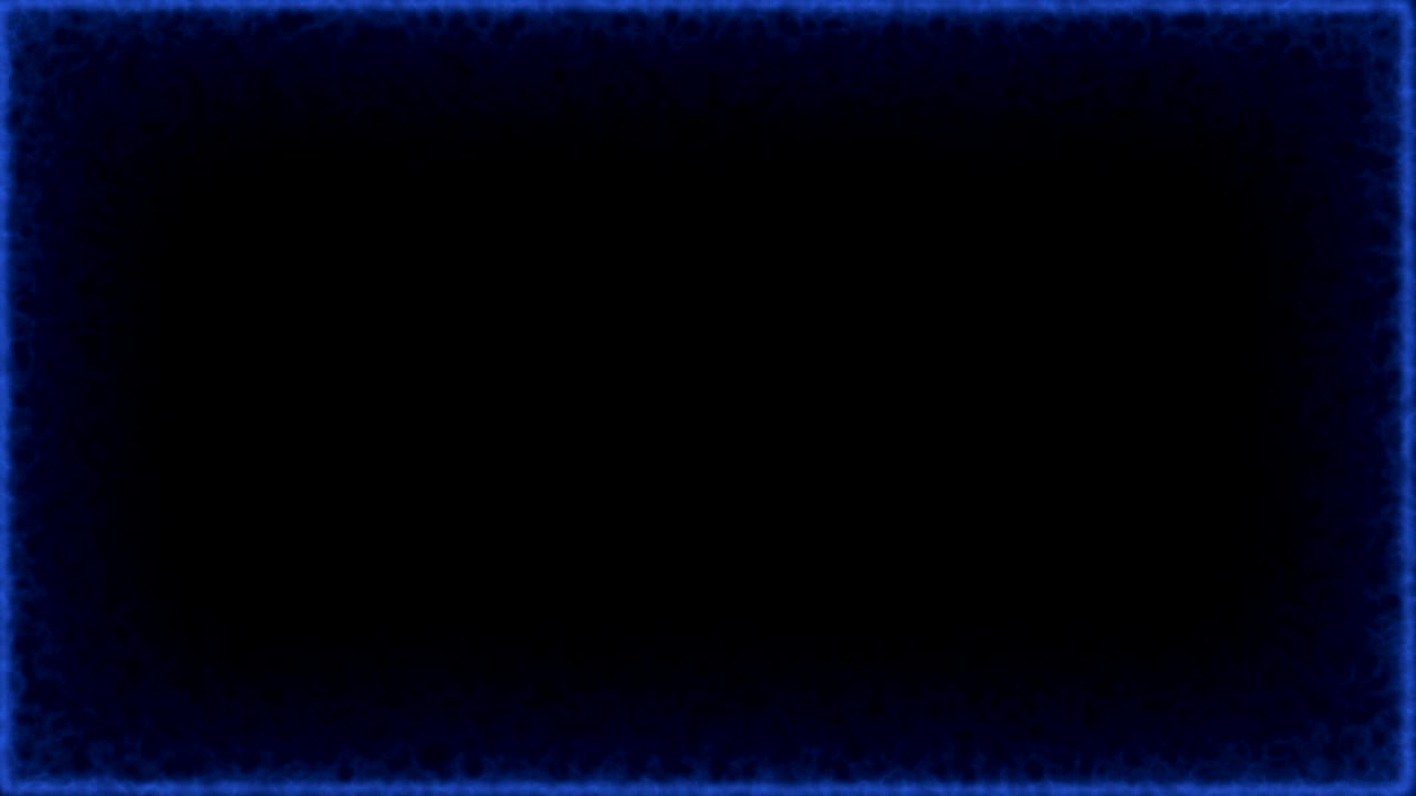 검은색 배경에 분리 된 파란색 불 또는 물 프레임으로 4k 추상적인 배경 모션 그래픽 및 애니메이션 배경