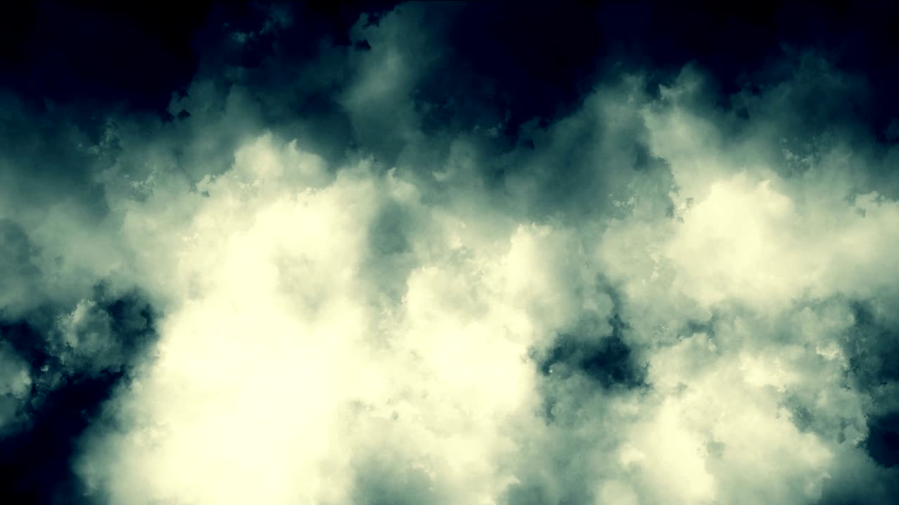 nubes de niebla en 4k