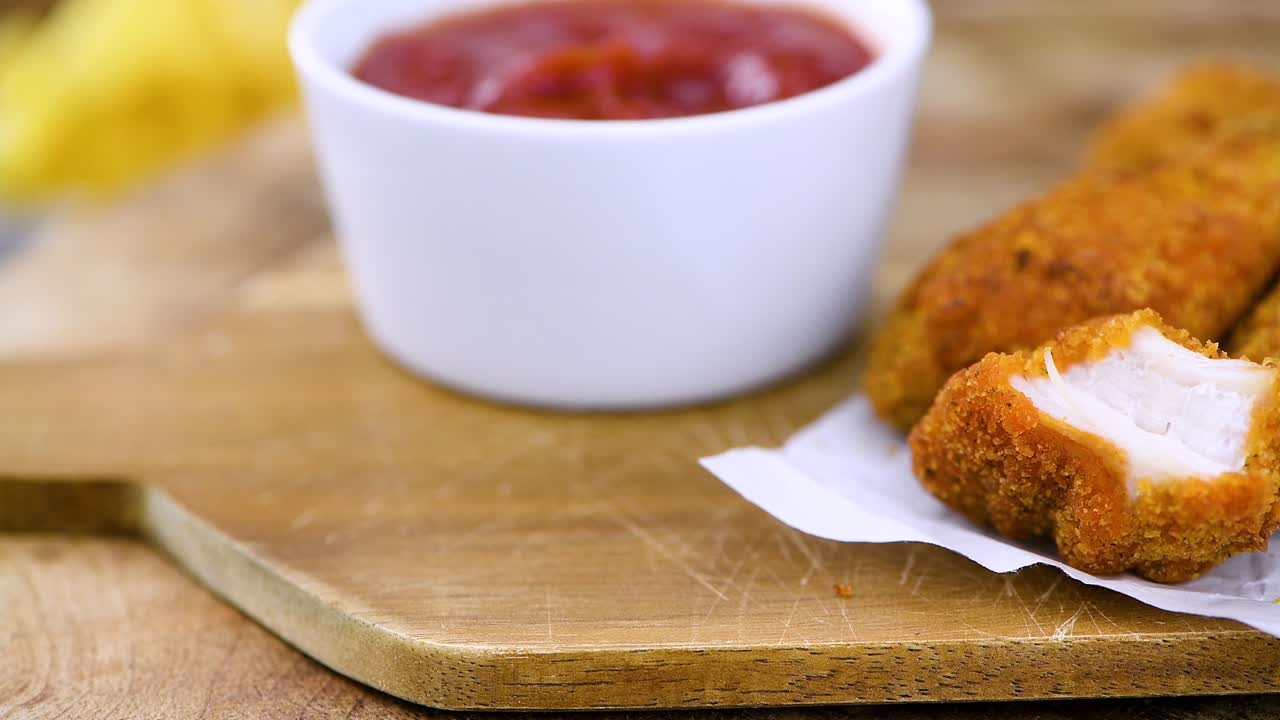 вращающиеся куриные наггетсы (беспроводные)