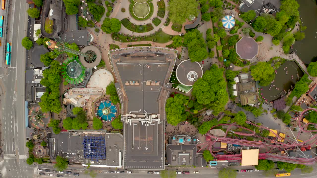 코펜하겐의 공중 풍경