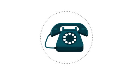 telephone call service video animation