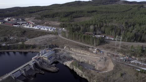 building a fish passage to promote and regulate safe fish migration across hydroelectric facilities