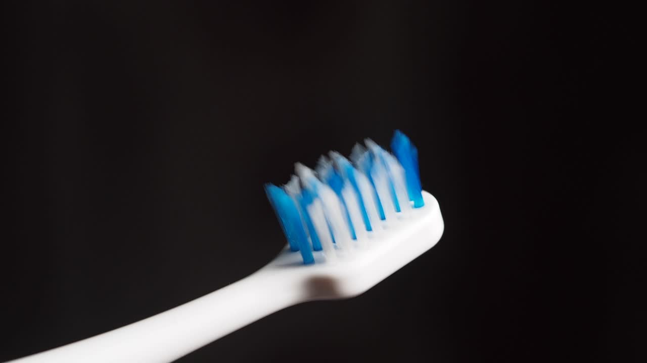 Close-up of an electric toothbrush