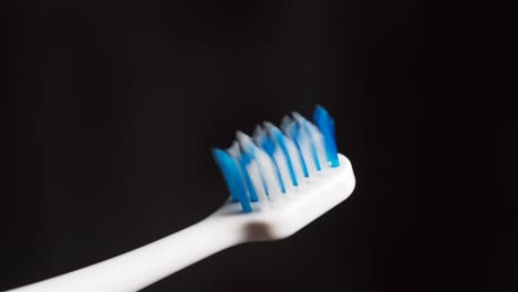 close-up of an electric toothbrush