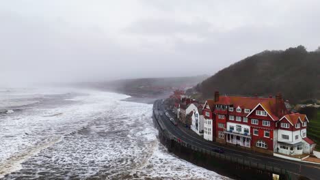 stormy winter scene