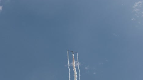 sailplane flying above blue skies