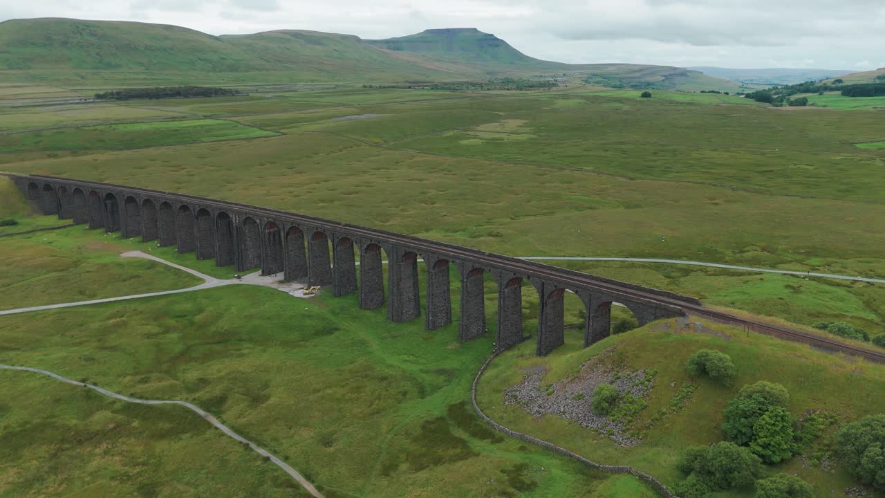 Ribblehead Viaduct: Historic Railway Bridge in the Yorkshire Dales Landscape