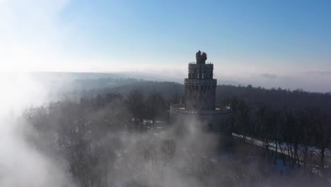 Drone-footage-from-Budapest,-Hungary