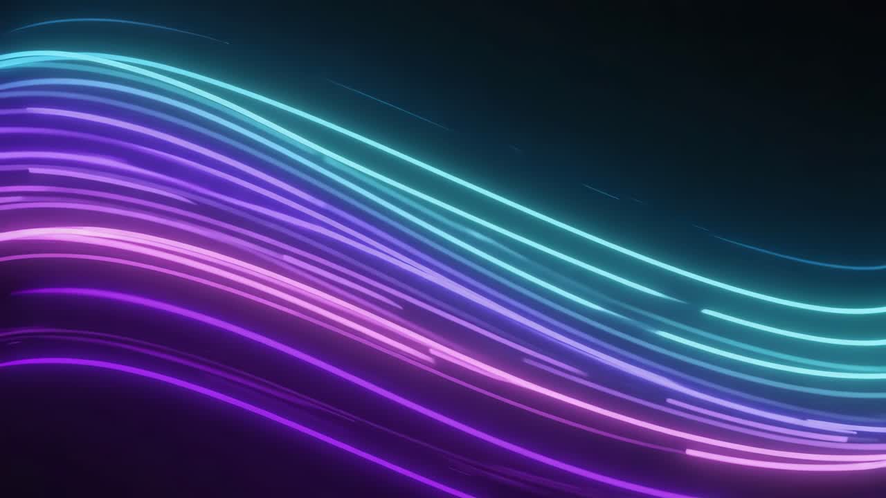Abstract Neon Lines