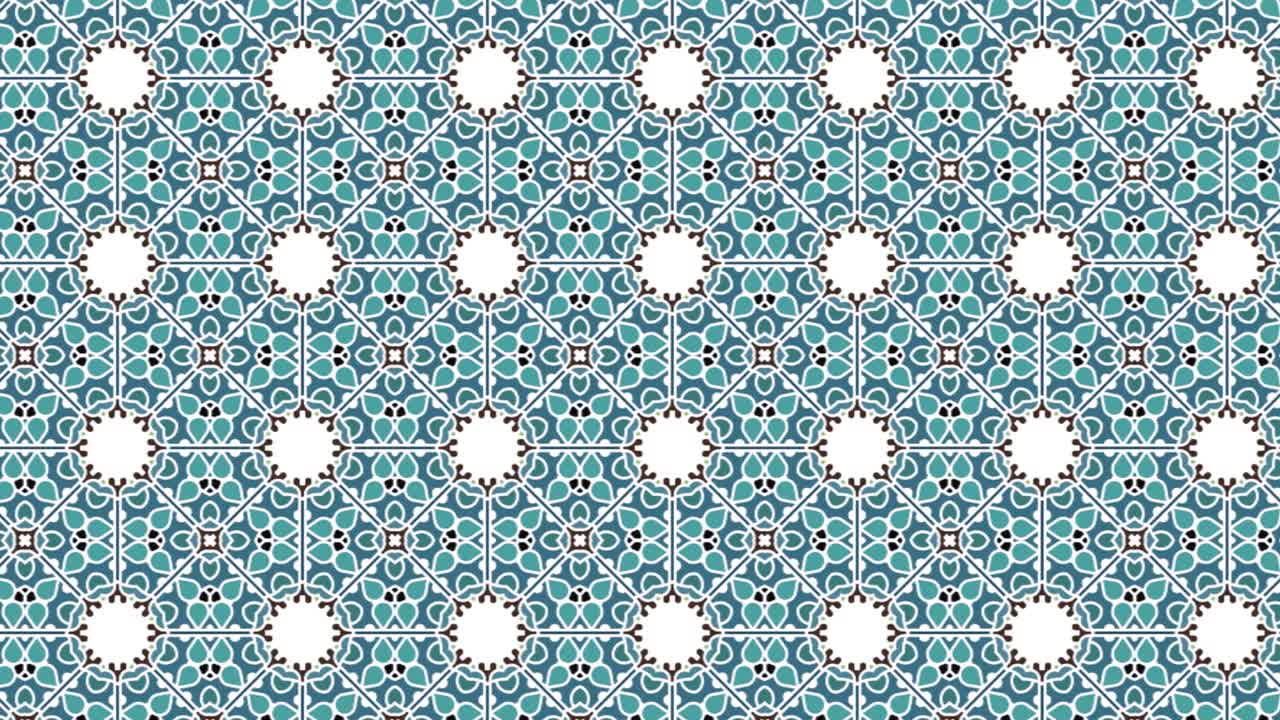 Colorful mosaic patterns for design and backgrounds animation scrolling right