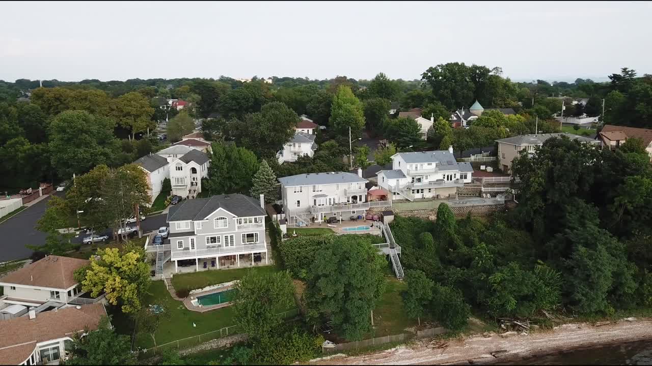 Perth Amboy NJ: akwen wodny, łodzie i miejsca
