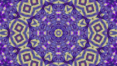 3d en bucle abstracto ornamentado fondo decorativo. hipnótico caleidoscopio de moda.