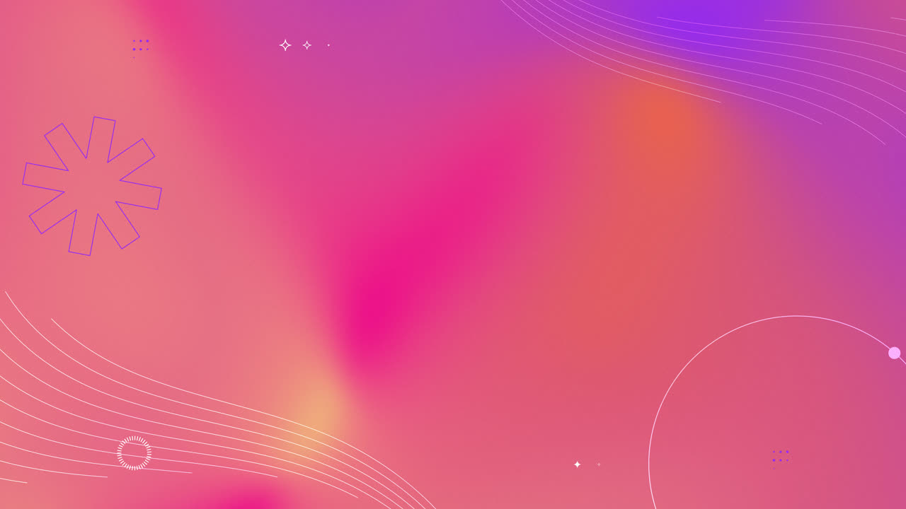 fondo de gradiente abstracto con formas geométricas