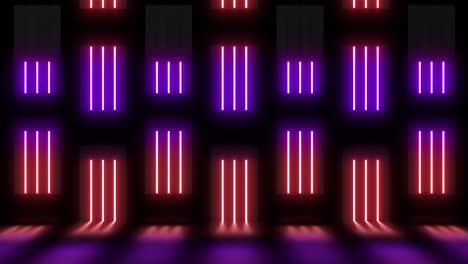 neon lights wall background