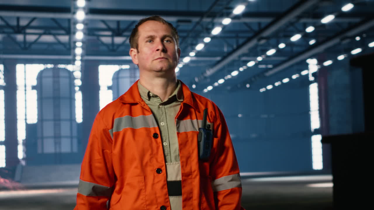 Technician oversees laptop and equipment to monitor steel production