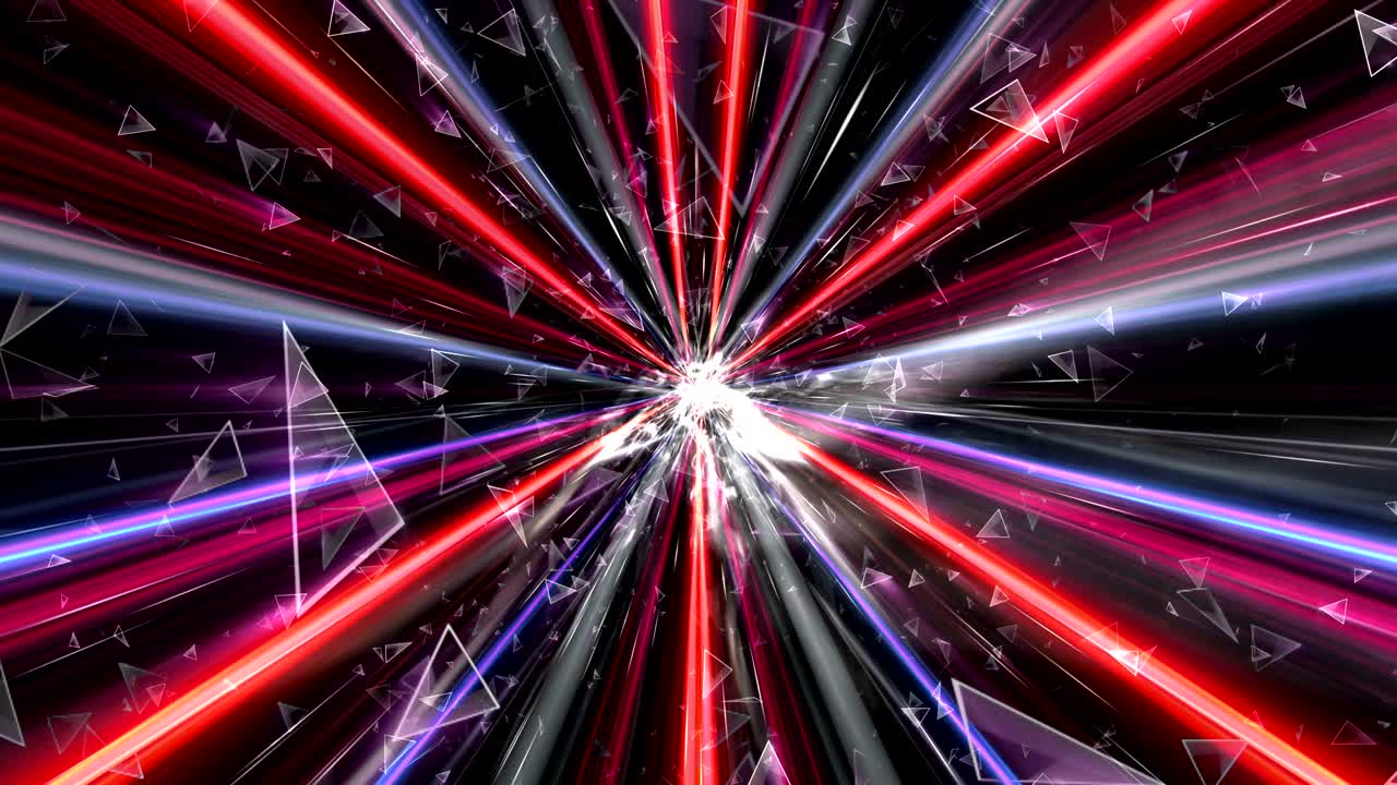 추상 기술 애니메이션, 배경, 렌더링, 루프