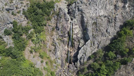 stream of fresh water, cascata da frecha da mizarela, arouca, portugal