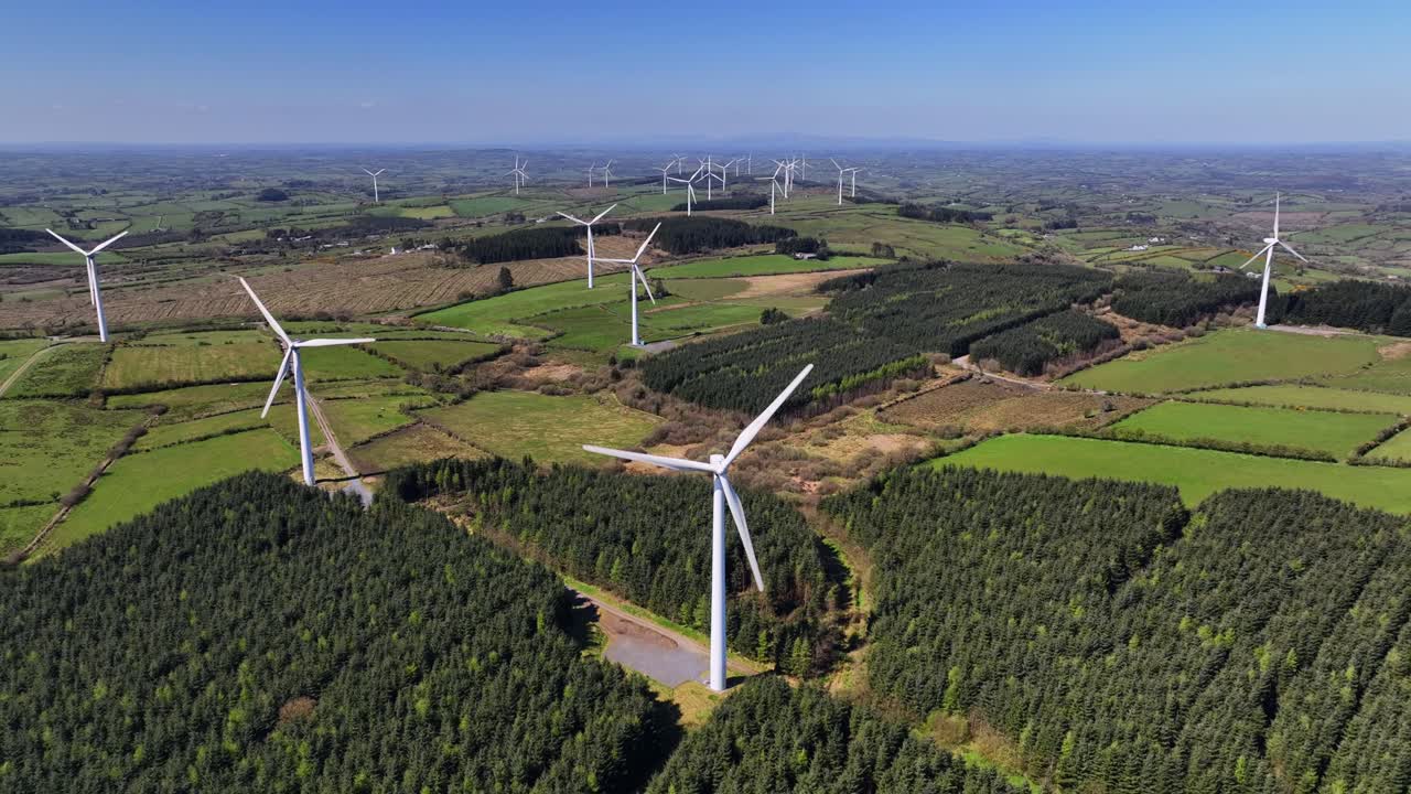 Wind Turbines, Cornasaus, County Cavan, Ireland, April 2023