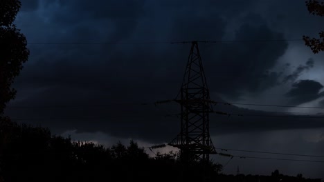 lightning storm. thunderstorm cloud night lightning.