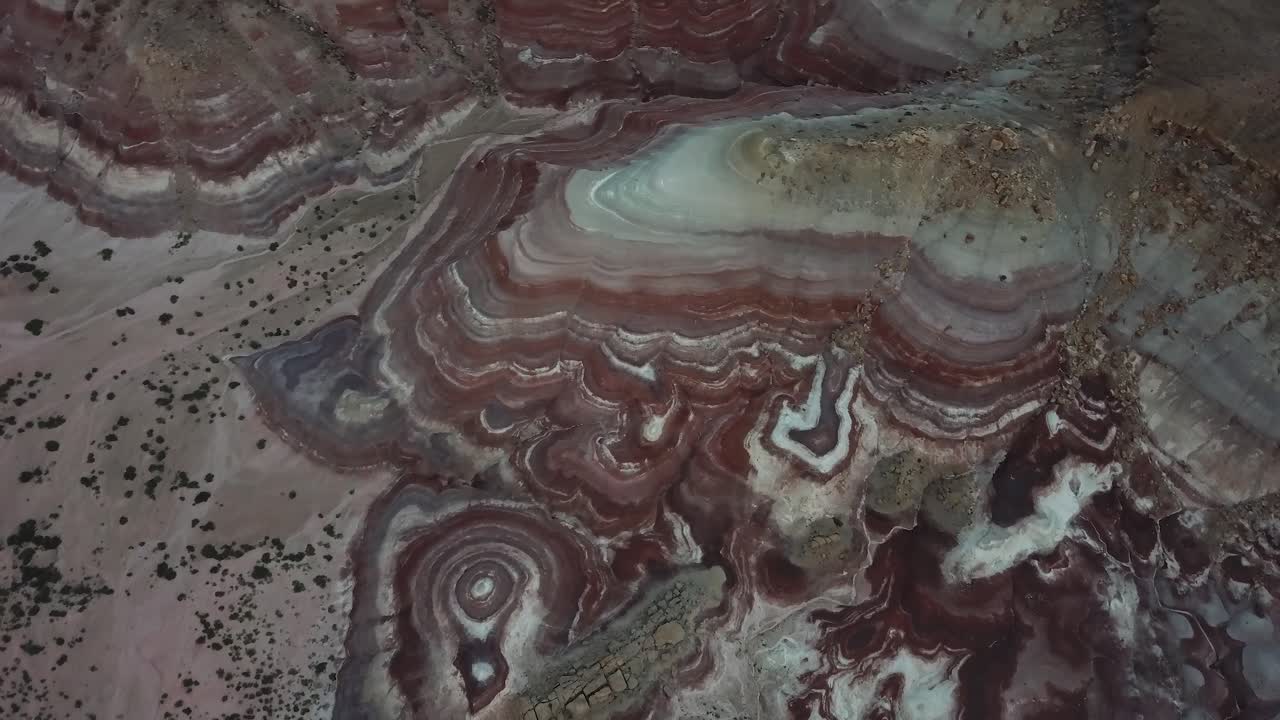 capas de arenisca en formaciones rocosas