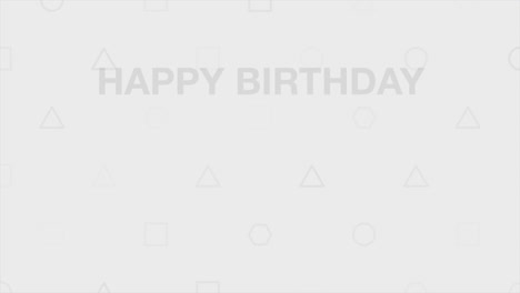 Happy-Birthday-with-motion-geometric-shapes-on-white-modern-gradient