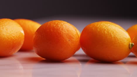 close-up of kumquats