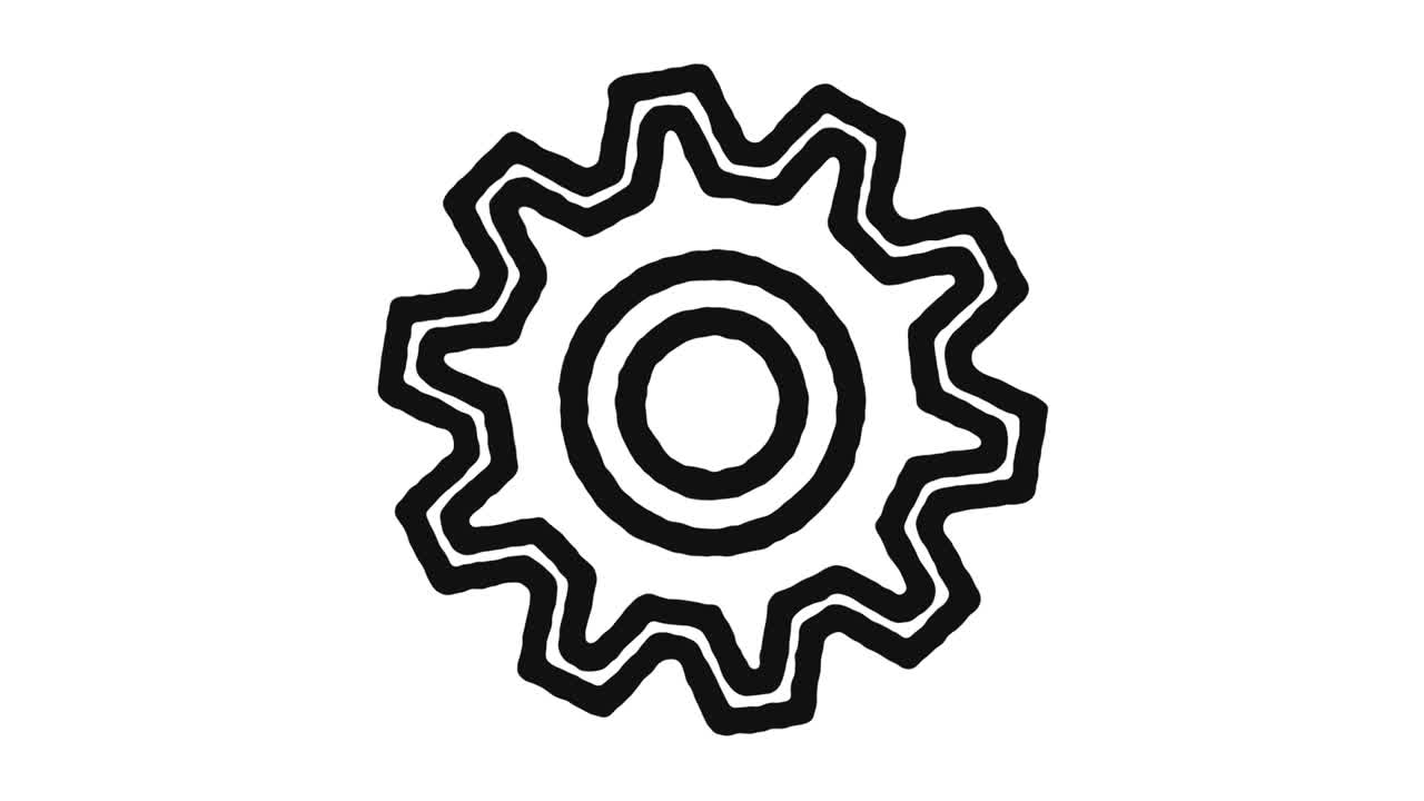 imágenes de animación de iconos de la industria pesada y canal alfa