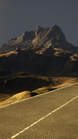 mountain road landscape