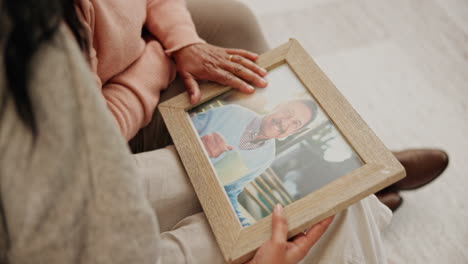 Sad,-hug-and-a-daughter-with-a-mother