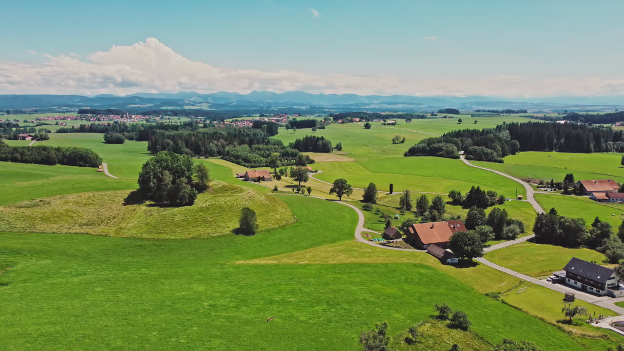 독일 남부의 알고비아로 여행하는