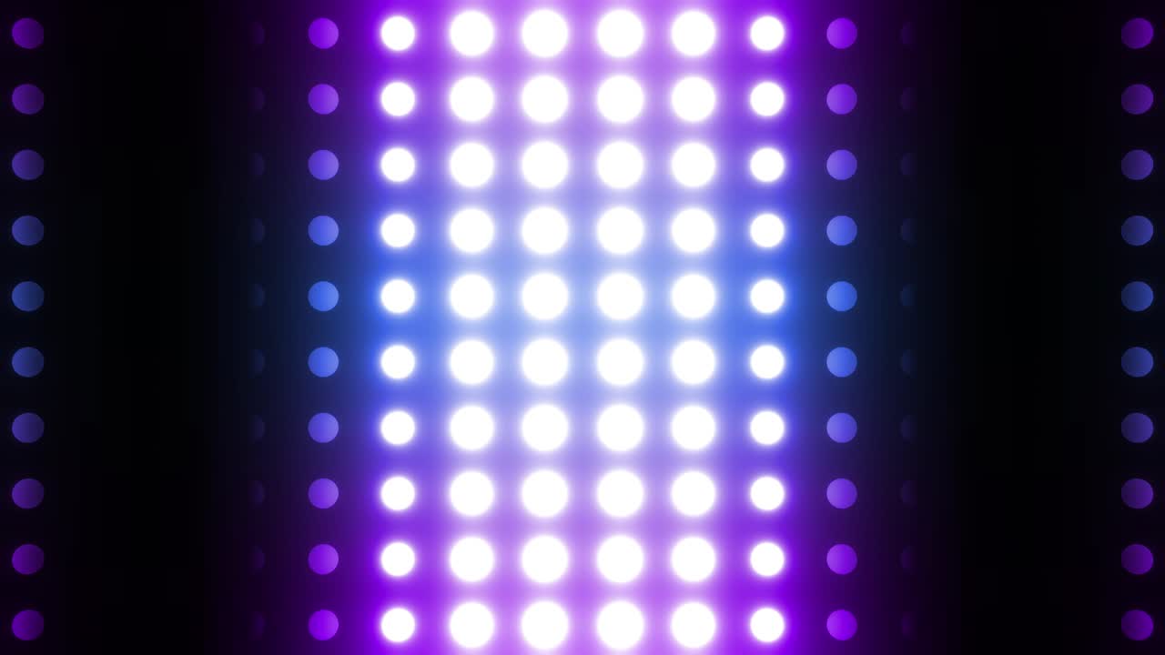 Illuminazione Scenica a LED Astratta e Colorata