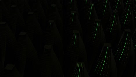 fondo geométrico futurista abstracto