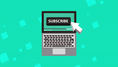tecnología de medios sociales con portátil