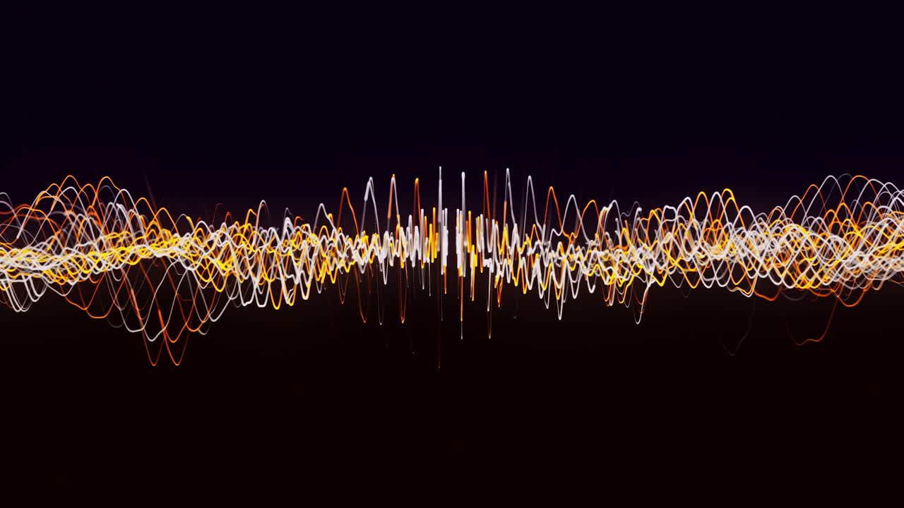 추상적인 소리 시각화