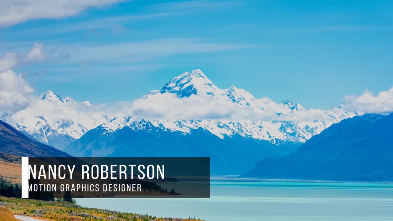 Majestic New Zealand Mountain Scenery