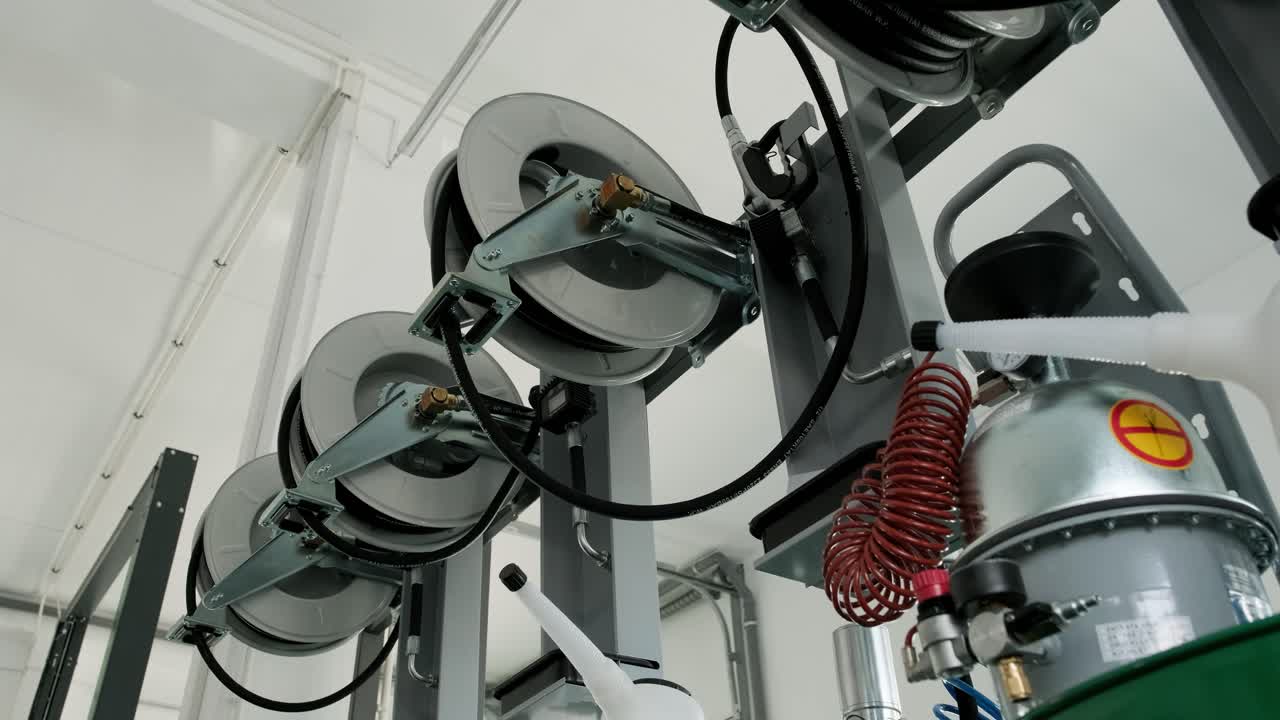 작업실에서 산업 유지보수 장비