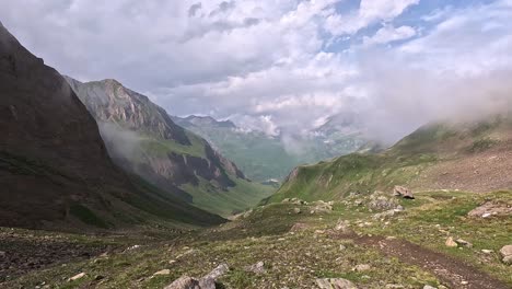 View-from-the-trail-on-a-mountain-pass-in-the-alps-of-Italy