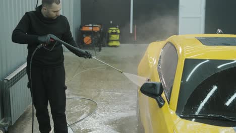 professional car detailing – washing, ceramic coating, and interior cleaning