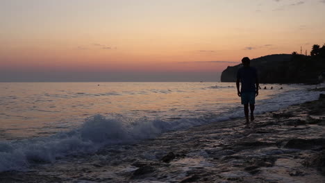 Young-Man-Walking-In-Sunset-3