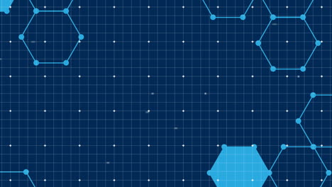 animation of spots moving over chemical formula