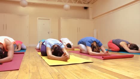 grupo de personas que realizan yoga