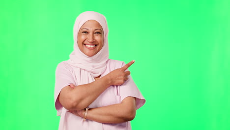 Cara-De-Enfermera,-Mujer-Señalando