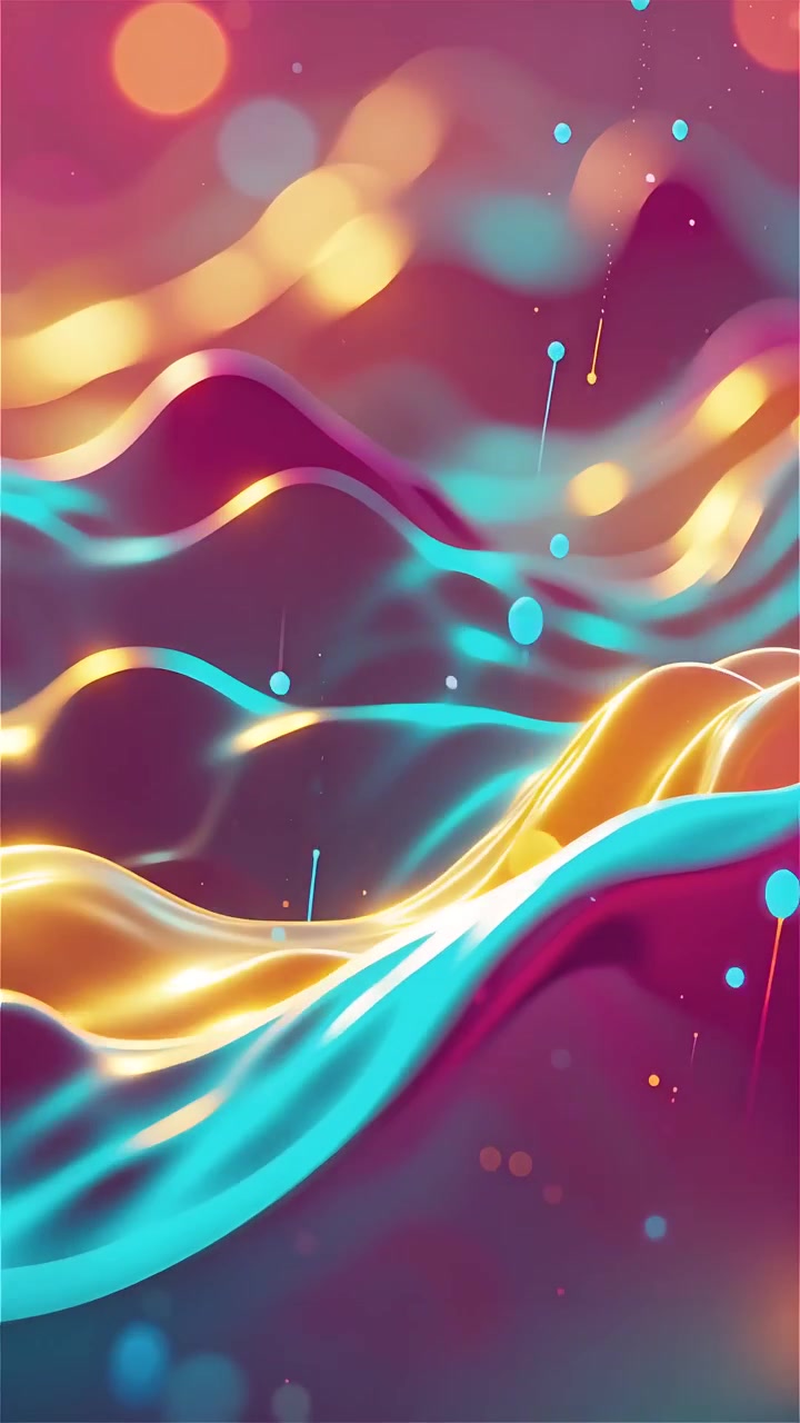 Abstrakt Farverig Gradient Bevægelig Baggrund 4K