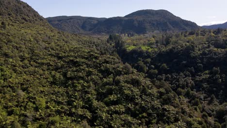 Aerial-dolly-out-revealing-amazing-New-Zealand-landscape