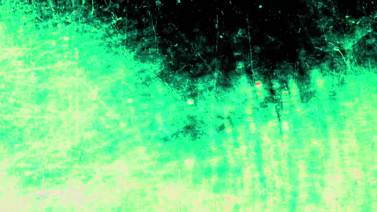 Sovrapposizione texture grunge astratta con effetti di luce verde e rossa lampeggiante