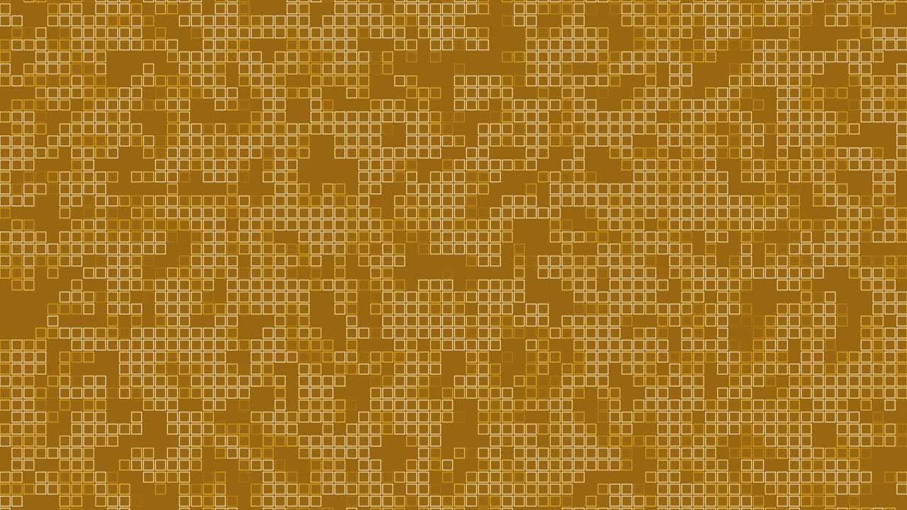Shining fractal particles animation background