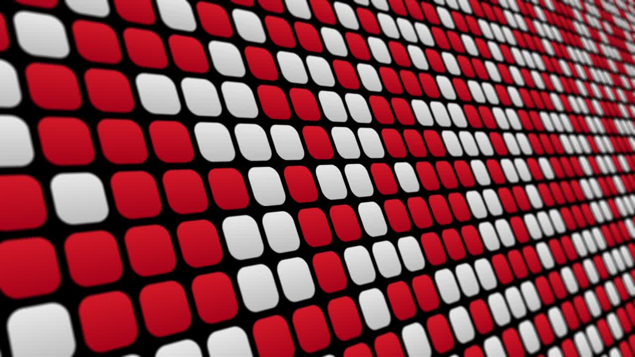 White and red rectangles animated background