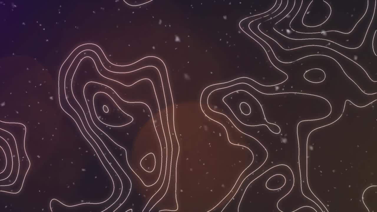 animación de luces brillantes y líneas de corte sobre un fondo oscuro