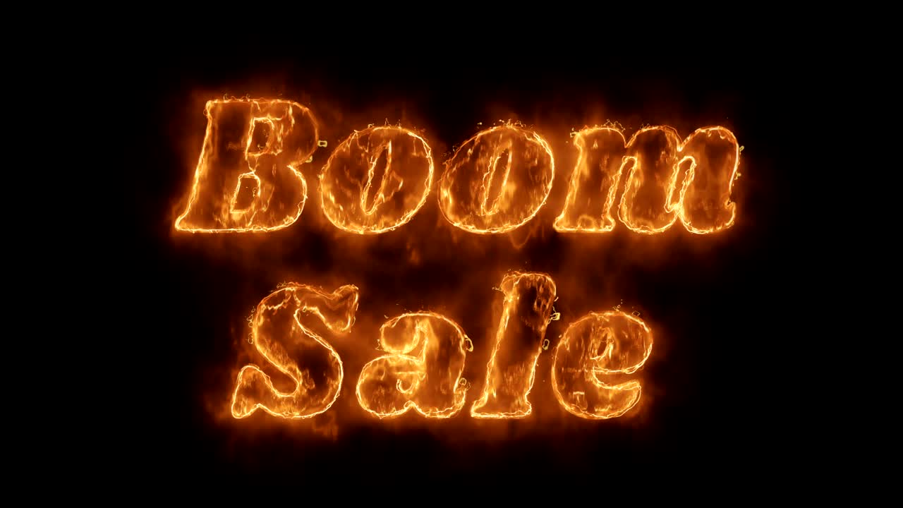 판매 단어 뜨거운 애니메이션 불타는 현실적인 불 불꽃 루프